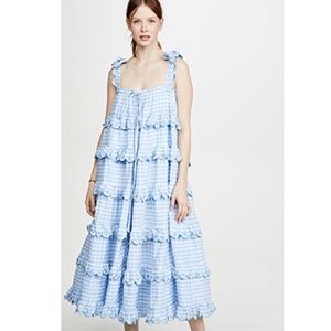 Innika Choo Scallop Frill Dress